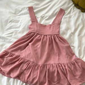 Aurora Pinstripes Dress from LUCY IN THE SKY